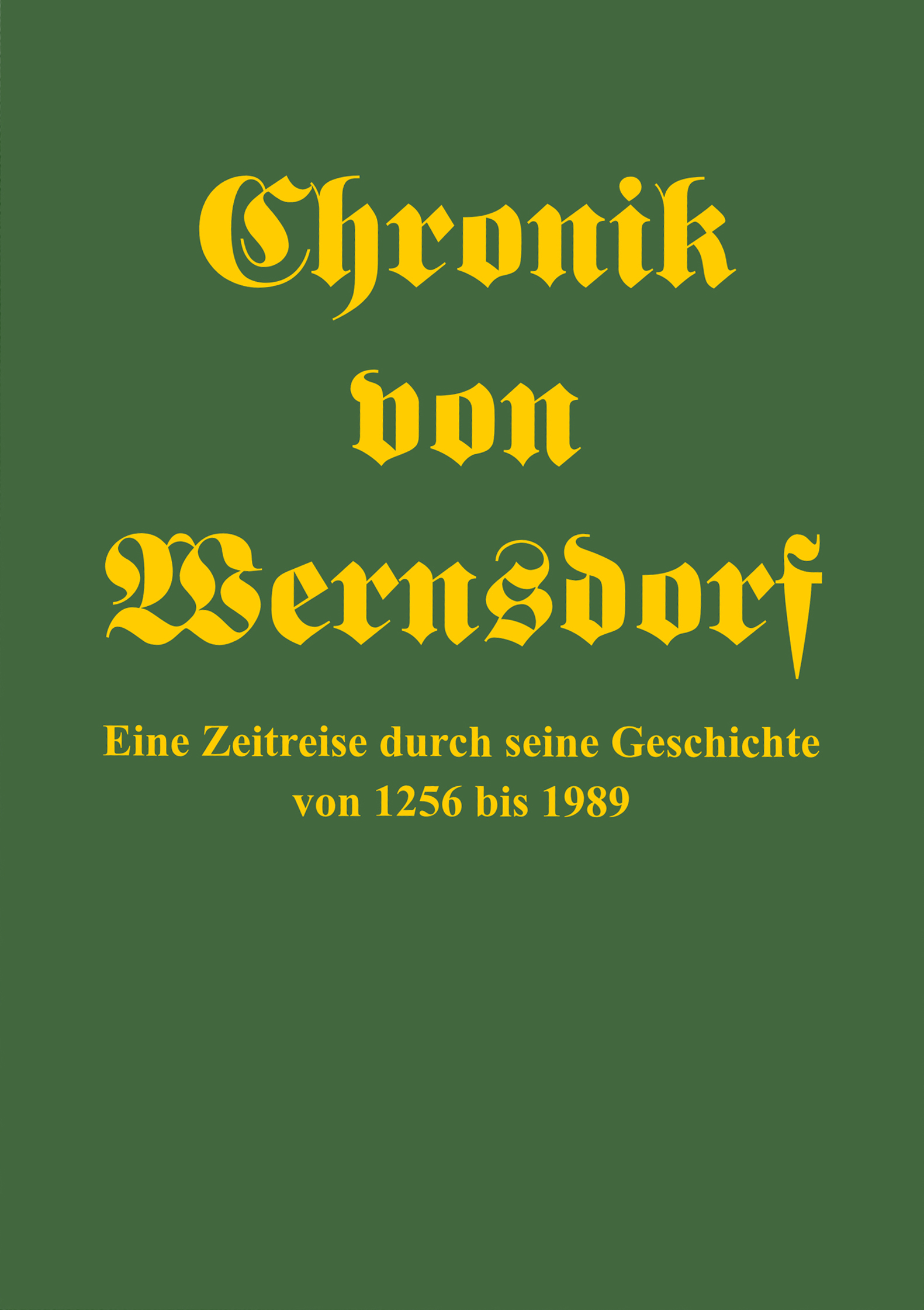 Chronik Wernsdorf Chronik Wernsdorf